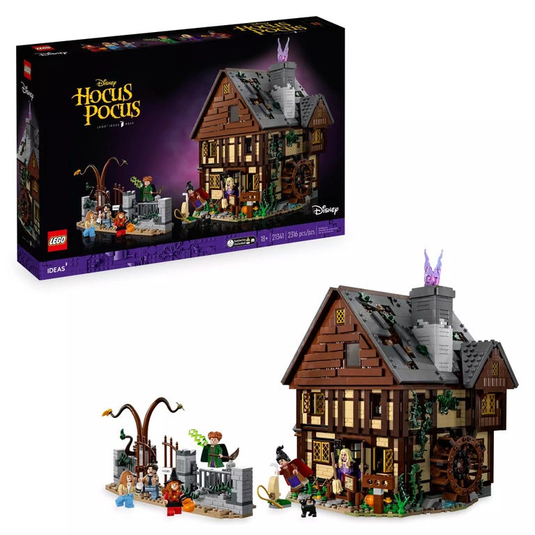 LEGO Ideas Disney Hocus Pocus: The Sanderson Sisters' Cottage