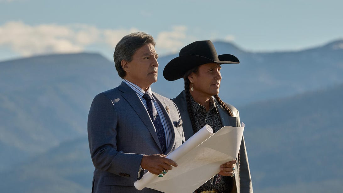 Gil Birmingham and Mo Brings Plenty, Yellowstone