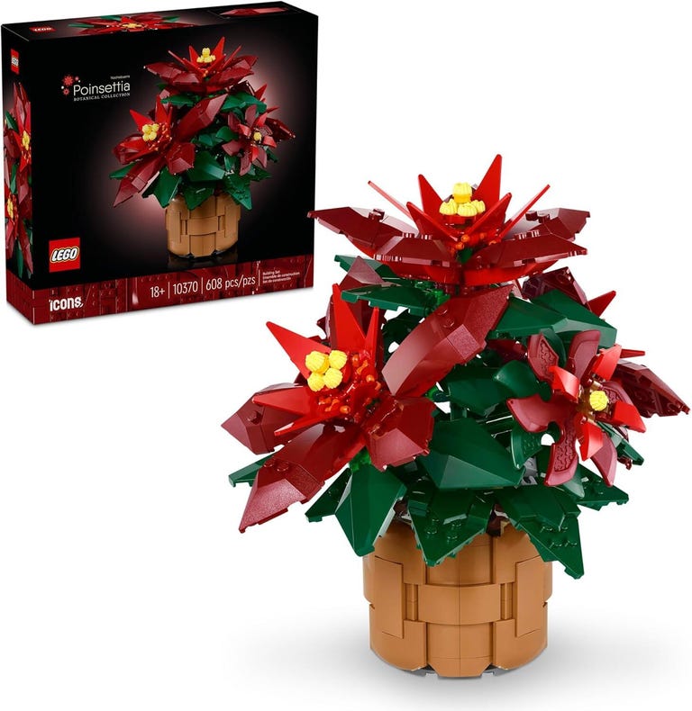 LEGO Icons Poinsettia Building Set