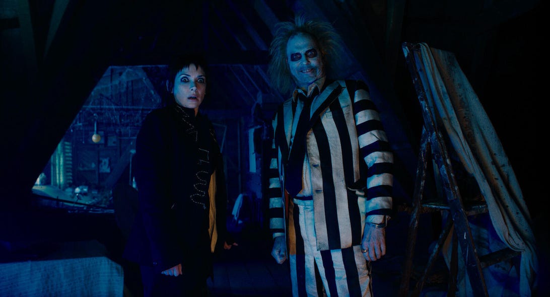 Winona Ryder and Michael Keaton, Beetlejuice Beetlejuice