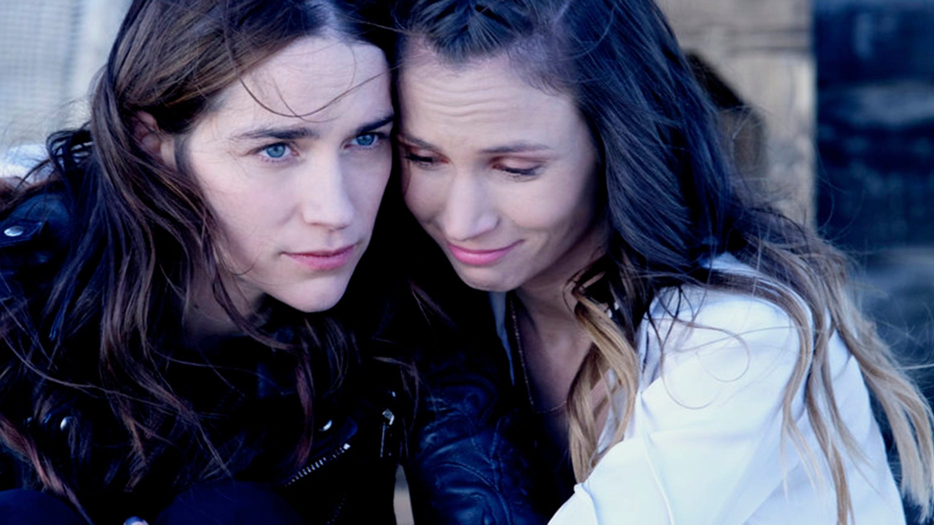 Melanie Scrofano and Dominique Provost-Chalkley, Wynonna Earp